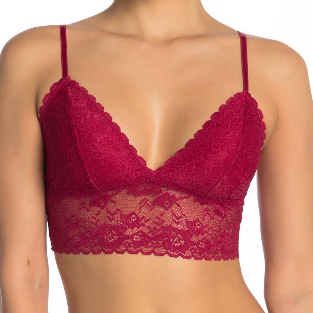 Women’s Lace Longline Bralette